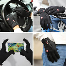 Laden Sie das Bild in den Galerie-Viewer, 🧤Weihnachtsvorverkauf-50% RABATT🧤Premiume warme winddichte wasserdichte Touchscreen Handschuhe Unisex