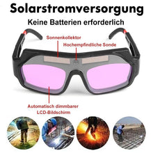 Laden Sie das Bild in den Galerie-Viewer, Schweißbrille mit automatischer Verdunkelung