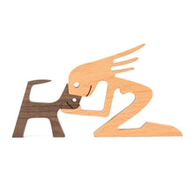 Laden Sie das Bild in den Galerie-Viewer, Tierliebhaber Holzskulptur Tischdekoration