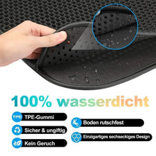 Laden Sie das Bild in den Galerie-Viewer, Rutschfeste & Wasserdichte Katzenstreu Matte