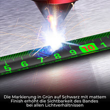 Laden Sie das Bild in den Galerie-Viewer, 📏Fluoreszierendes Maßband aus Stahl