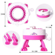 Laden Sie das Bild in den Galerie-Viewer, Strickmaschine Diy Manual Toys für Kinder