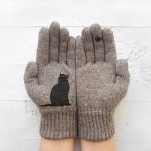 Laden Sie das Bild in den Galerie-Viewer, Handschuhe aus Baumwolle im Katzenstil