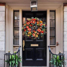 Laden Sie das Bild in den Galerie-Viewer, Halloween-Kürbis-Kranz