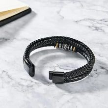 Laden Sie das Bild in den Galerie-Viewer, Mehrere Geflochtene Lederarmband