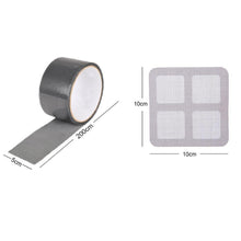 Laden Sie das Bild in den Galerie-Viewer, Bequee Reparatur für Fliegergitter, Terrassetür, Reparatur Fiberglas Stoff Masche Band oder Patch