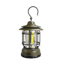 Laden Sie das Bild in den Galerie-Viewer, Tragbare Retro Camping Lampe