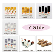 Laden Sie das Bild in den Galerie-Viewer, Bequee Super Süße Katzenpfote Socken(8 Stück)