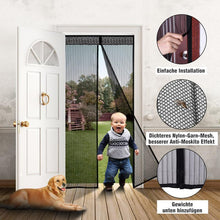 Laden Sie das Bild in den Galerie-Viewer, Anti Moskito & Insekten Magnet Mesh Türvorhang