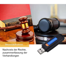 Laden Sie das Bild in den Galerie-Viewer, USB Diktiergerät 20 Fuß entfernt 32G