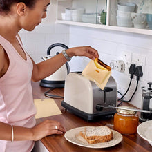 Laden Sie das Bild in den Galerie-Viewer, Bequee Antihaft Toastabags für Mikrowelle, Wiederverwendbar, 5er-Paket