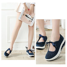 Laden Sie das Bild in den Galerie-Viewer, Bequeme Damen Slip On Schnür- & Wanderschuhe