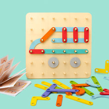 Laden Sie das Bild in den Galerie-Viewer, Montessori-Steckbrettpuzzle