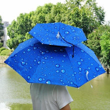 Laden Sie das Bild in den Galerie-Viewer, Regenschirmhut für das Fischen und Gartenarbeit