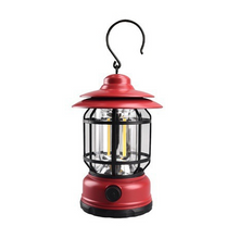 Laden Sie das Bild in den Galerie-Viewer, Tragbare Retro Camping Lampe