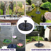 Laden Sie das Bild in den Galerie-Viewer, Solar Springbrunnen Pumpe