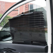 Laden Sie das Bild in den Galerie-Viewer, Auto Fenster Sonnenschutz Vorhang, 3M Kleber, schwarz