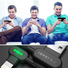 Laden Sie das Bild in den Galerie-Viewer, Bequee Lightning-USB Aufladung Kabel mit 90-Grad-Design fĂŒr iOS und Android