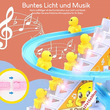 Laden Sie das Bild in den Galerie-Viewer, 🐥Elektrische Enten Slide Track mit Licht und Musik🐥