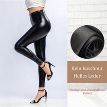 Laden Sie das Bild in den Galerie-Viewer, Schlanke Lederhose