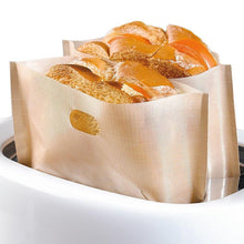 Laden Sie das Bild in den Galerie-Viewer, Bequee Antihaft Toastabags für Mikrowelle, Wiederverwendbar, 5er-Paket