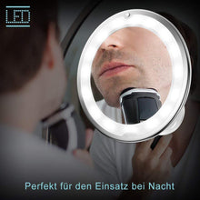 Laden Sie das Bild in den Galerie-Viewer, Vergrößerun-Schminkspiegel mit Licht geeignet für Schminken mit hoher Genauigkeit