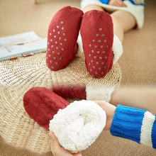 Laden Sie das Bild in den Galerie-Viewer, Ultra-Plüsch Weiche Rutschfeste Socken (1 Paar)