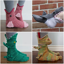 Laden Sie das Bild in den Galerie-Viewer, Süße Gestrickte Tiersocken