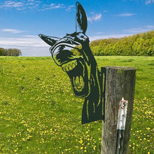 Laden Sie das Bild in den Galerie-Viewer, Bauerhof Metall Kunst Außendekoration