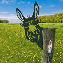 Laden Sie das Bild in den Galerie-Viewer, Bauerhof Metall Kunst Außendekoration