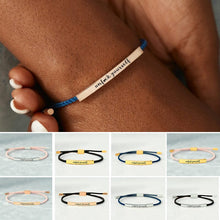 Laden Sie das Bild in den Galerie-Viewer, UNF♥CK YOURSELF TUBE BRACELET