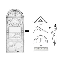 Laden Sie das Bild in den Galerie-Viewer, 📐Multifunktionales Mathematisches Lineal📏