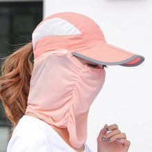 Laden Sie das Bild in den Galerie-Viewer, Damen Faltbarer Sonnenschutzhut