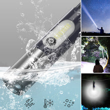 Laden Sie das Bild in den Galerie-Viewer, Multifunktionale wiederaufladbare LED-Taschenlampe