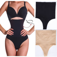 Laden Sie das Bild in den Galerie-Viewer, Bauchkontrollierender Shapewear-Tanga