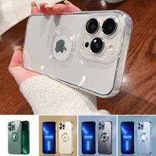 Laden Sie das Bild in den Galerie-Viewer, Handyhülle mit Metallring für iPhone