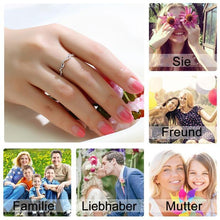 Laden Sie das Bild in den Galerie-Viewer, Verdrehen-Ring,Twist-Ring,Diamant-Ring