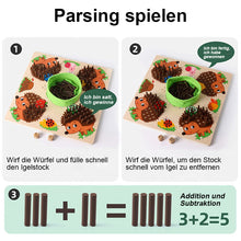 Laden Sie das Bild in den Galerie-Viewer, Pädagogisches sensorisches Igel-Stabspiel