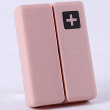 Laden Sie das Bild in den Galerie-Viewer, Tragbares Pillenetui mit 7 Fächern