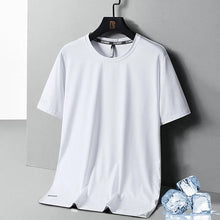 Laden Sie das Bild in den Galerie-Viewer, Rundhals-T-Shirt aus Eisseide
