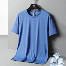 Laden Sie das Bild in den Galerie-Viewer, Rundhals-T-Shirt aus Eisseide
