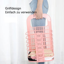 Laden Sie das Bild in den Galerie-Viewer, Faltbarer Aufbewahrungskorb für die Wandmontage
