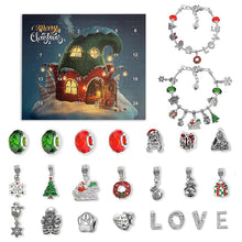 Laden Sie das Bild in den Galerie-Viewer, DIY 24 Tage Weihnachts-Countdown-Kalender-Armbänder-Set
