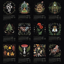 Laden Sie das Bild in den Galerie-Viewer, 📅2024 Dark Forest Lunar Calendar ☘

