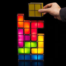Laden Sie das Bild in den Galerie-Viewer, Tetris Stapelbares LED Nachtlicht
