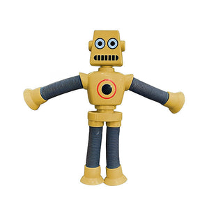 Teleskop-Saugnapf-Roboterspielzeug