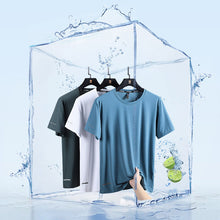 Laden Sie das Bild in den Galerie-Viewer, Rundhals-T-Shirt aus Eisseide
