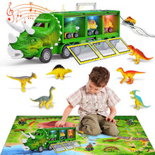 Laden Sie das Bild in den Galerie-Viewer, Musik Dinosaurier Transportwagen
