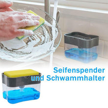 Laden Sie das Bild in den Galerie-Viewer, Seifenspender und Schwammhalter
