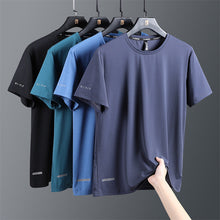 Laden Sie das Bild in den Galerie-Viewer, Rundhals-T-Shirt aus Eisseide
